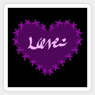 PURPLE LOVE Magnet